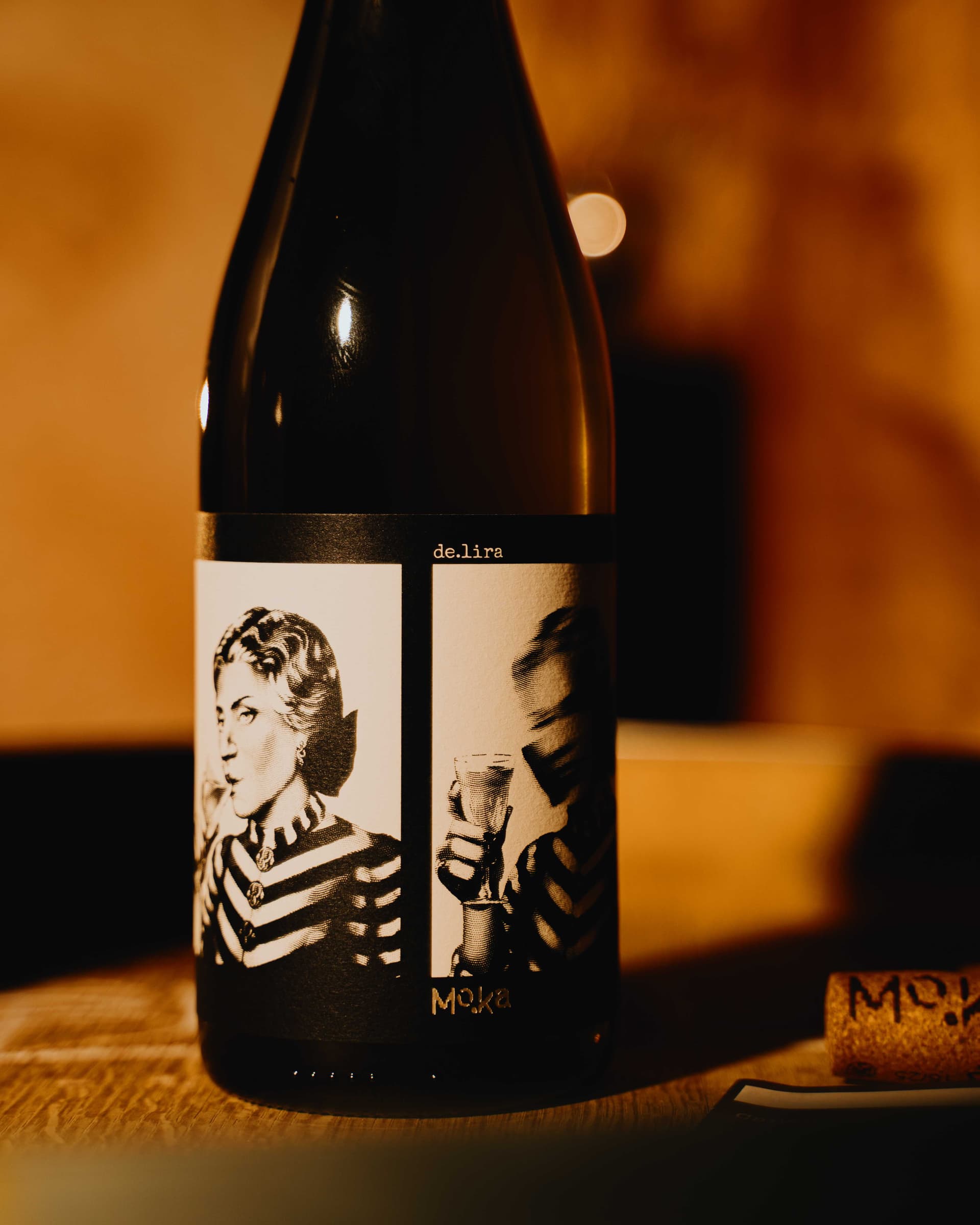 Moka Wine Label